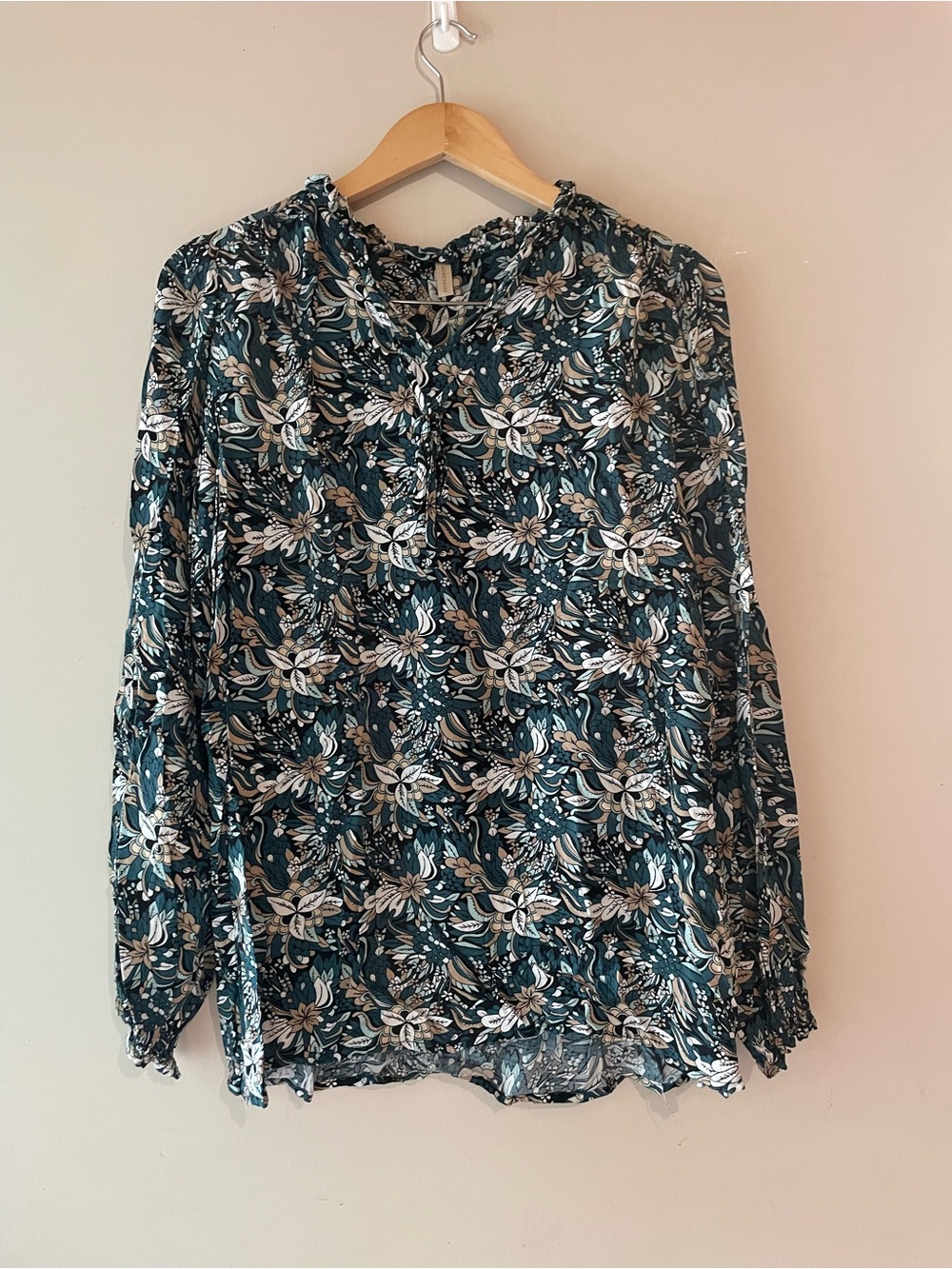 Soyaconcept | Floral Long Sleeve Blouse
